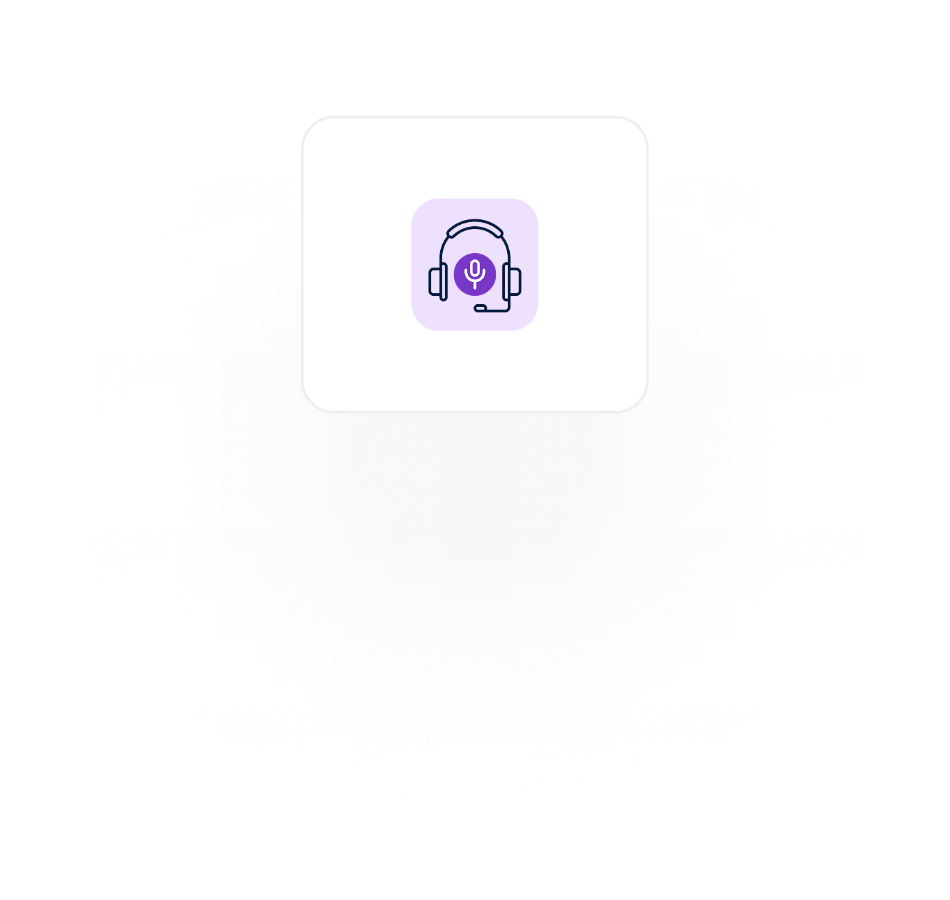 Icono morado de configuración o engranaje para ajustes del sistema.